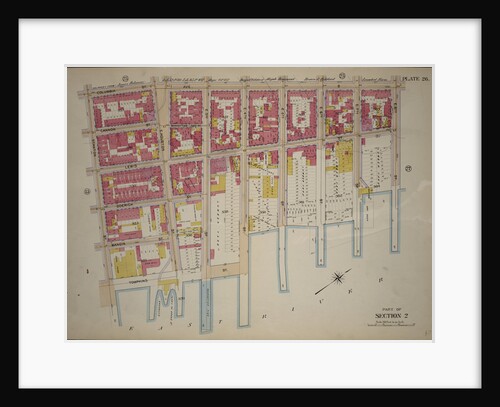 Bounded by Columbia Street, Avenue D, E. 8th Street, Lewis Street, E. 4th Street, East River Piers Tompkins Street and Stanton Street, New York by Anonymous