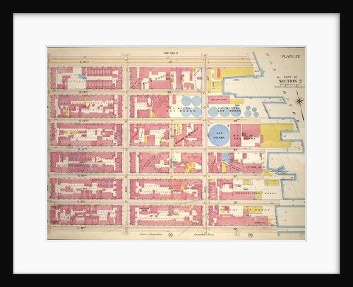 Bounded by E. 14th Street, East River Piers Avenue D, E. 8th Street and Avenue B., New York by Anonymous