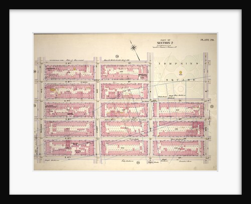 Bounded by E. 9th Street, Avenue A, E. 7th Street, Avenue B, E. 14th Street and Second Avenue, New York by Anonymous