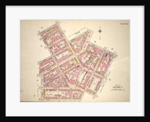 Bounded by Barrow Street, Bleecker Street, W. Houston Street, Macdougal Street, King Street, Varick Street, Leroy Street and Bedford Street, New York by Anonymous