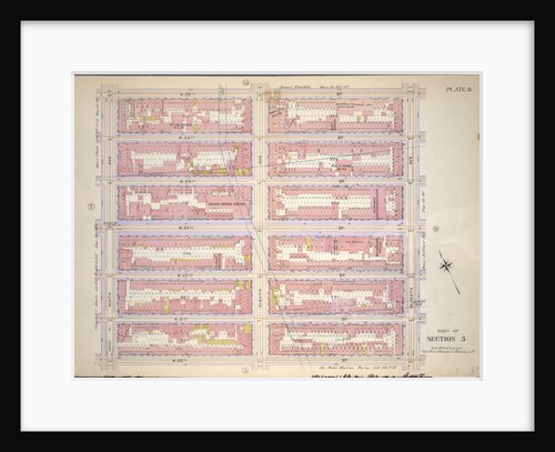 Bounded by W. 26th Street, Seventh Avenue, W. 20th Street and Ninth Avenue, New York by Anonymous