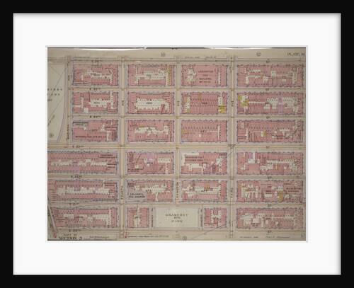 Bounded by E. 26th Street, Second Avenue, E. 20th Street, Broadway, E. 23rd Street and Madison Avenue, New York by Anonymous