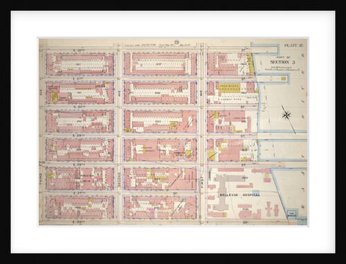 Bounded by E. 32nd Street, East River Piers First Avenue, E. 26th Street and Third Avenue, New York by Anonymous