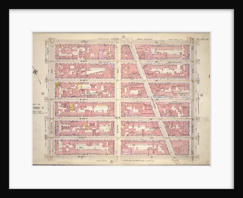 Bounded by W. 32nd Street, Fifth Avenue, W. 26th Street and Seventh Avenue, New York by Anonymous