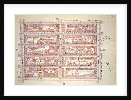 Bounded by W. 47th Street, Ninth Avenue, W. 42nd Street and Eleventh Avenue, New York by Anonymous