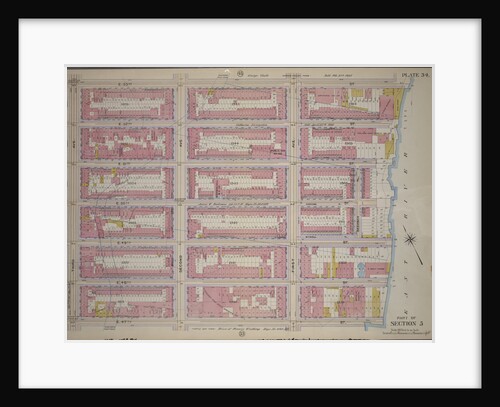 Bounded by E. 53rd Street, East River Piers First Avenue, E. 47th Street and Third Avenue, New York by Anonymous