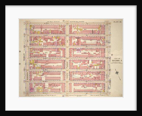 Bounded by W. 53rd Street, Ninth Avenue, W. 47th Street and Eleventh Avenue, New York by Anonymous