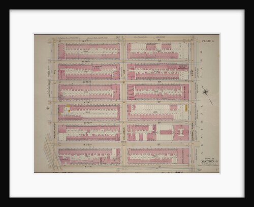 Bounded by W. 77th Street, Central Park West, W. 71st Street and Amsterdam Avenue, New York by Anonymous