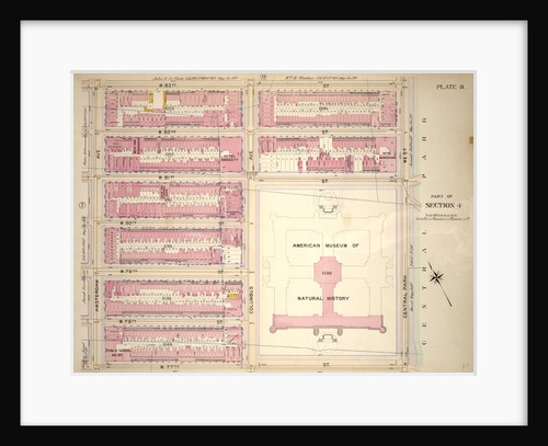 Bounded by W. 83rd Street, Central Park West, W. 77th Street and Amsterdam Avenue, New York by Anonymous