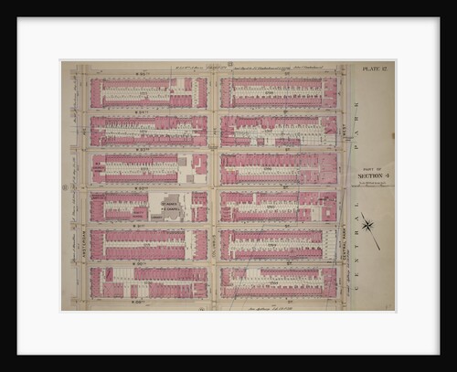 Bounded by W. 95th Street, Central Park West, W. 89th Street and Amsterdam Avenue, New York by Anonymous