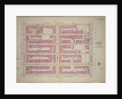Bounded by W. 100th Street, Central Park West, W. 95th Street and Amsterdam Avenue, New York by Anonymous