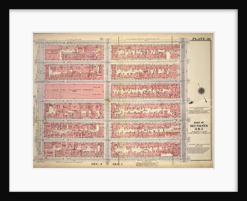 Bounded by W. 53rd Street, Fifth Avenue, W. 47th Street and Seventh Avenue, New York by Anonymous