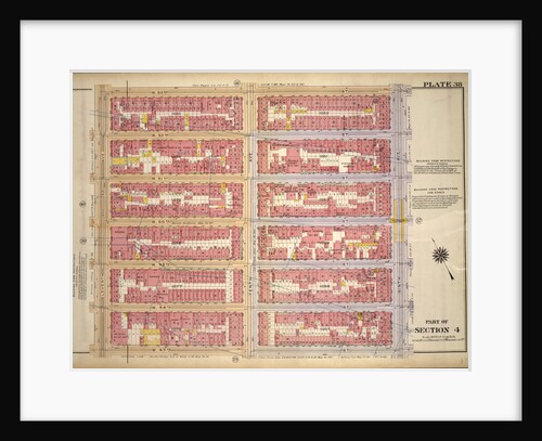 Bounded by W. 53rd Street, Ninth Avenue, W. 47th Street and Eleventh Avenue, New York by Anonymous