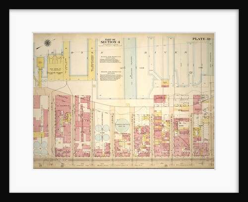 Bounded by Twelfth Avenue Hudson River Piers, W. 50th Street, Eleventh Avenue and W. 42nd Street, New York by Anonymous