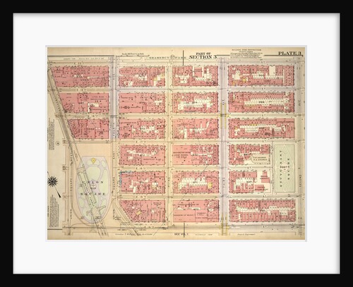 Bounded by E. 20th Street, Second Avenue, E. 14th Street, Union Square - East Fourth Avenue, E. 17th Street and Broadway, New York by Anonymous