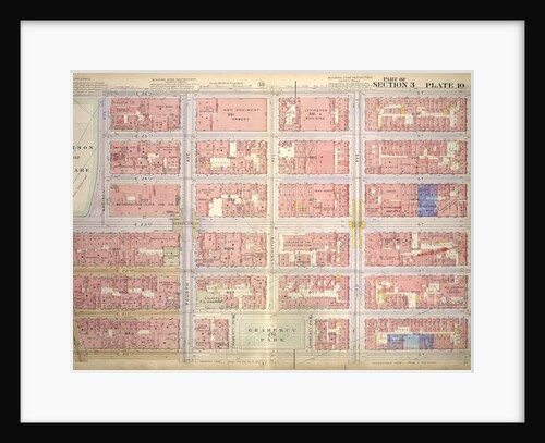 Bounded by E. 26th Street, Second Avenue, E. 20th Street, Broadway, E. 23rd Street and Madison Avenue, New York by Anonymous