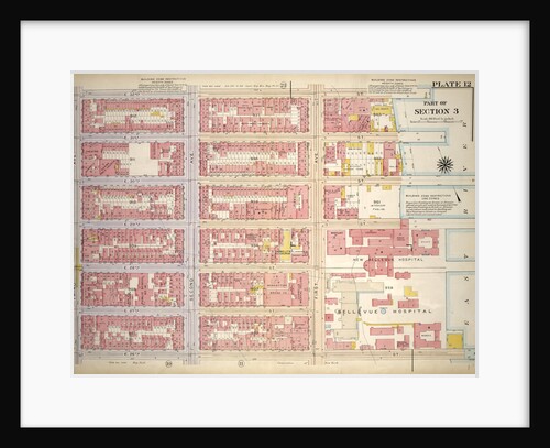 Bounded by E. 32nd Street, First Avenue, E. 26th Street and Second Avenue, New York by Anonymous