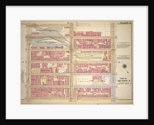 Bounded by W. 32nd Street, Ninth Avenue, W. 26th Street and Eleventh Avenue, New York by Anonymous