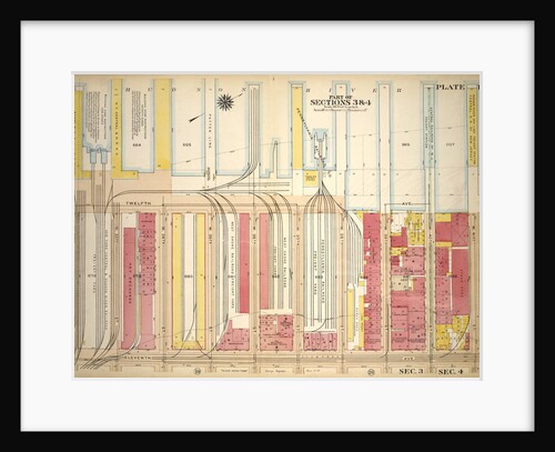 Bounded by Hudson River Docks Twelfth Avenue, W. 41st Street, Eleventh Avenue and W. 32nd Street, New York by Anonymous