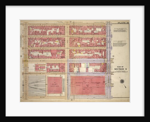 Bounded by W. 37th Street, Seventh Avenue, W. 31st Street and Ninth Avenue, New York by Anonymous