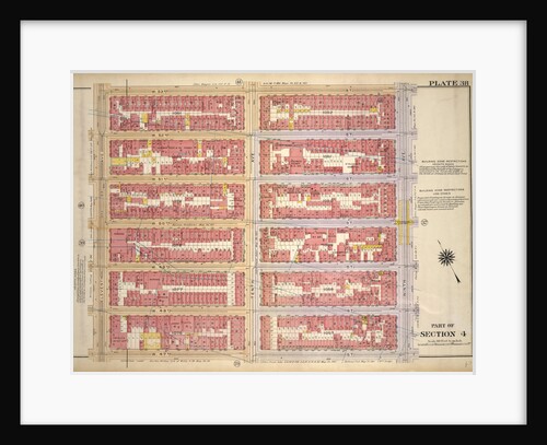 Bounded by W. 53rd Street, Ninth Avenue, W. 47th Street and Eleventh Avenue, New York by Anonymous