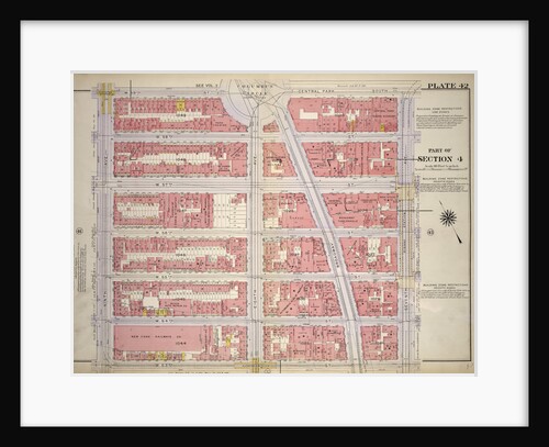 Bounded by W. 59th Street - Central Park South, Seventh Avenue, W. 53rd Street and Ninth Avenue, New York by Anonymous
