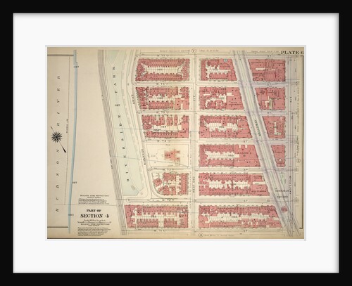 Bounded by W. 77th Street, Amsterdam Avenue, W. 71st Street and Riverside Park Riverside Drive, New York by Anonymous