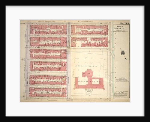 Bounded by W. 83rd Street, Central Park West, W. 77th Street and Amsterdam Avenue, New York by Anonymous