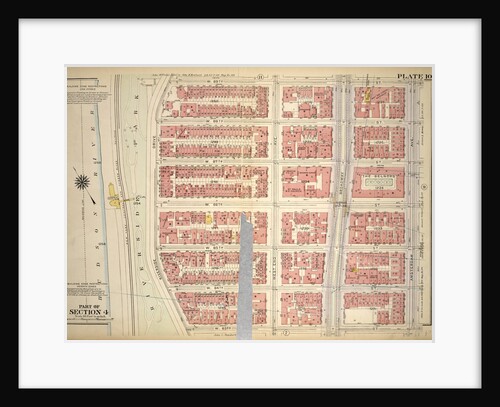 Bounded by W. 89th Street, Amsterdam Avenue, W. 83rd Street and Riverside Park Riverside Drive, New York by Anonymous