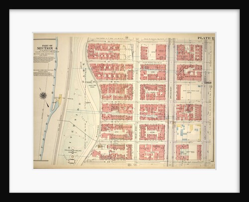 Bounded by W. 95th Street, Amsterdam Avenue, W. 89th Street and Riverside Park Riverside Drive, New York by Anonymous