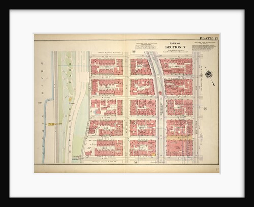 Bounded by W. 105th Street, Amsterdam Avenue, W. 100th Street, and Riverside Park Riverside Drive, New York by Anonymous