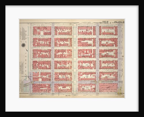 Bounded by E. 65th Street, Third Avenue, E. 59th Street and Central Park Fifth Avenue, New York by Anonymous