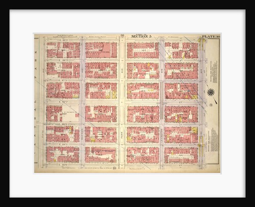 Bounded by E. 89th Street, Third Avenue, E. 83rd Street and Central park Fifth Avenue, New York by Anonymous