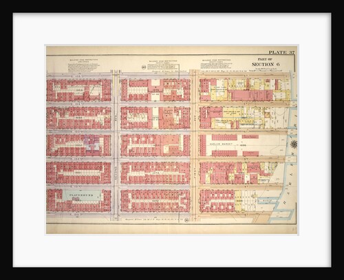 Bounded by E. 105th Street, First Avenue, E. 100th Street and Third Avenue, New York by Anonymous