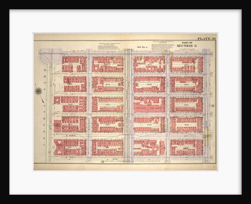 Bounded by E. 110th Street, Third Avenue, E. 105th Street and Fifth Avenue, New York by Anonymous