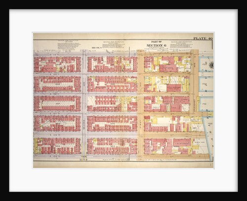 Bounded by E. 110th Street, First Avenue, E. 105th Street and Third Avenue, New York by Anonymous