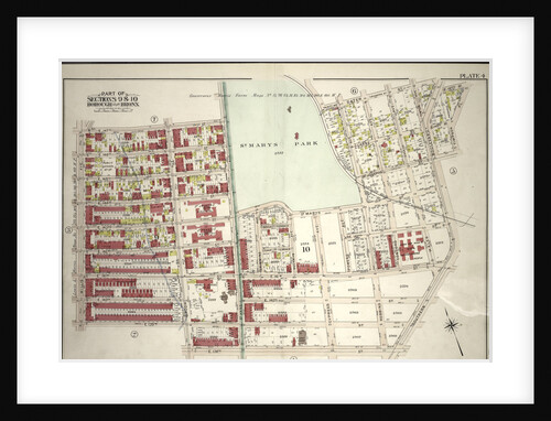 Borough of the Bronx. Bounded by E. 147th Street, Trinity Avenue, Dater Street, Southern Boulevard, E. 138th Street, Brook Avenue, E. 139th Street and Willis Avenue, New York by Anonymous