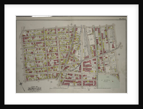 Borough of the Bronx. Bounded by E. 156th Street, Trinity Avenue, E. 149th Street, St Anns Avenue, E. 147th Street, Willis Avenue, E. 148th Street and Morris Avenue, New York by Anonymous