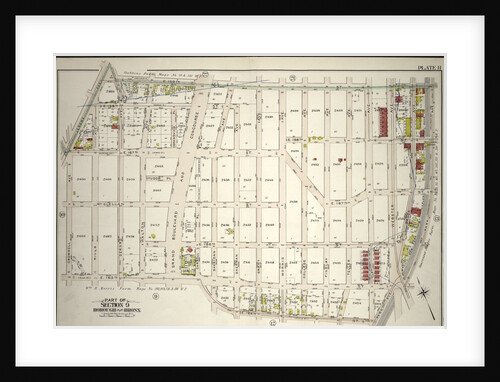 Borough of the Bronx. Bounded by Jerome Avenue, E. 169th Street, Park Avenue, E. 164th Street, E. 165th Street and Cromwell Avenue, New York by Anonymous
