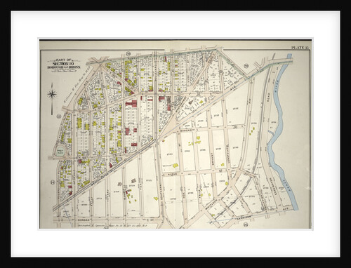Borough of the Bronx. Bounded by Home Street, Westchester Avenue, Edgewater Road, Garrison Avenue, Faile Street, Whitlock Avenue, Dongan Street, Rogers Place, E. 165th Street, Hall Place and Intervale Avenue, New York by Anonymous