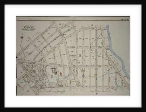 Borough of the Bronx. Bounded by Garrison Avenue, Faile Street, Whitlock Avenue, Southern Boulevard, Longwood Avenue, Garrison Avenue, E. 156th Street, Worthen Street, Garisson Square and Spofford Avenue, New York by Anonymous