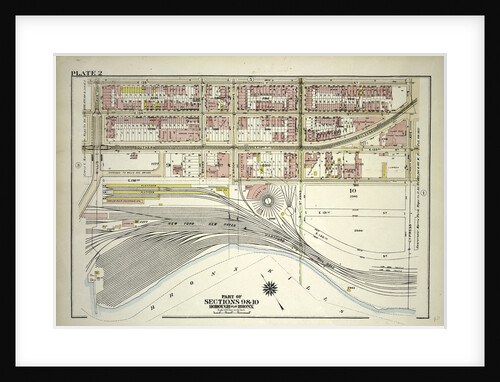 Borough of the Bronx. Bounded by E. 135th Street, Cypress Avenue, E. 132nd Street and Willis Avenue, New York by Anonymous