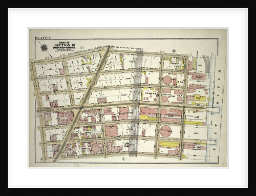 Borough of the Bronx. Bounded by E. 141st Street, Locust Avenue, E. 135th Street and Cypress Avenue, New York by Anonymous