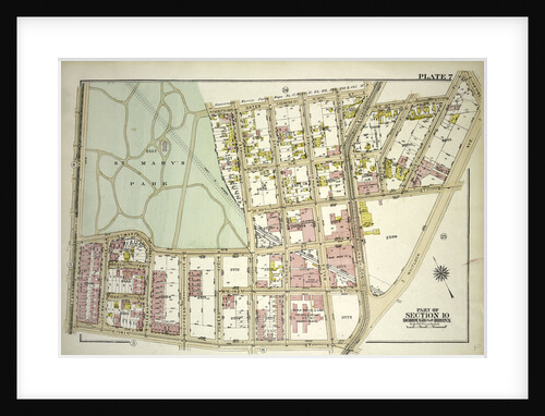 Borough of the Bronx. Bounded by E. 147th Street, Southern Boulevard, E. 147th Street, Austin Place, 149th Street, Whitlock Avenue, E. 141st Street and St.Mary's Park St. Anns Avenue, New York by Anonymous