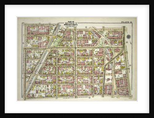 Borough of the Bronx. Bounded by E. 163rd Street, St. Anns Avenue, E. 149th Street and Morris Avenue, New York by Anonymous