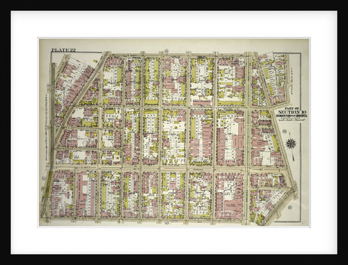 Borough of the Bronx. Bounded by E. 166th Street, Hall Place, E. 165th Street, Westchester Avenue, E. 161st Street and Third Avenue, New York by Anonymous