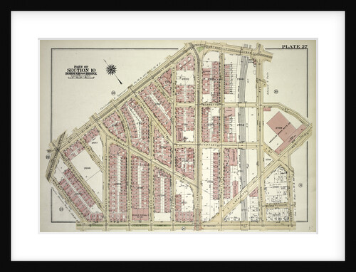 Borough of the Bronx. Bounded by Westchester Avenue, E. 163rd Street, Hunts Point Avenue, Barretto Street, Lafayette Avenue, Barry Street, Longwood Avenue, and Hewitts Place, New York by Anonymous