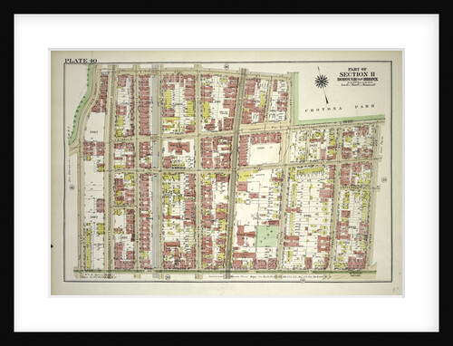 Borough of the Bronx. Bounded by E. 171st Street, Fulton Avenue, Crotona Park South, Clinton Avenue, E. 169th Street and Clay Avenue, New York by Anonymous