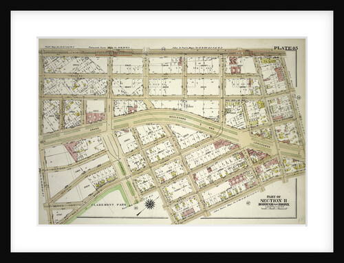 Borough of the Bronx. Bounded by Jerome Avenue, Mt. Hope Place, Monroe Avenue, E. 173rd Street, Eastburn Avenue, Mt. Eden Avenue, Morris Avenue, Teller Avenue and E. 178th. Street, New York by Anonymous