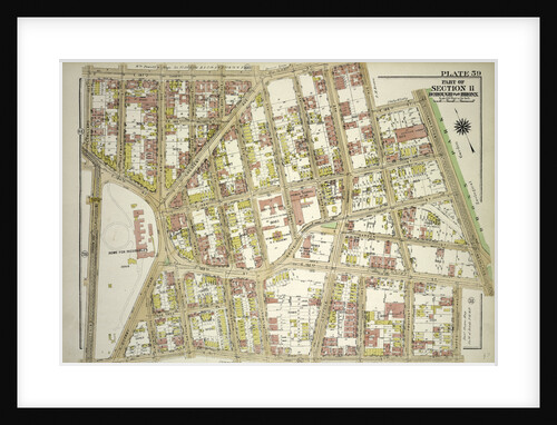 Borough of the Bronx. Bounded by E. 187th Street, Prospect Avenue, E. 185th Street, Southern Boulevard, E. 182nd Street, Mapes Avenue, E. 181st Street, Third Avenue and Lorillard Avenue, New York by Anonymous